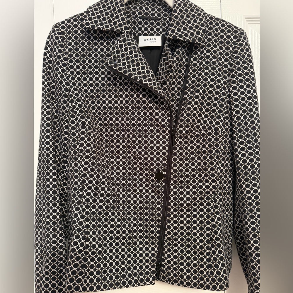 Akris Punto Black & White Jacket